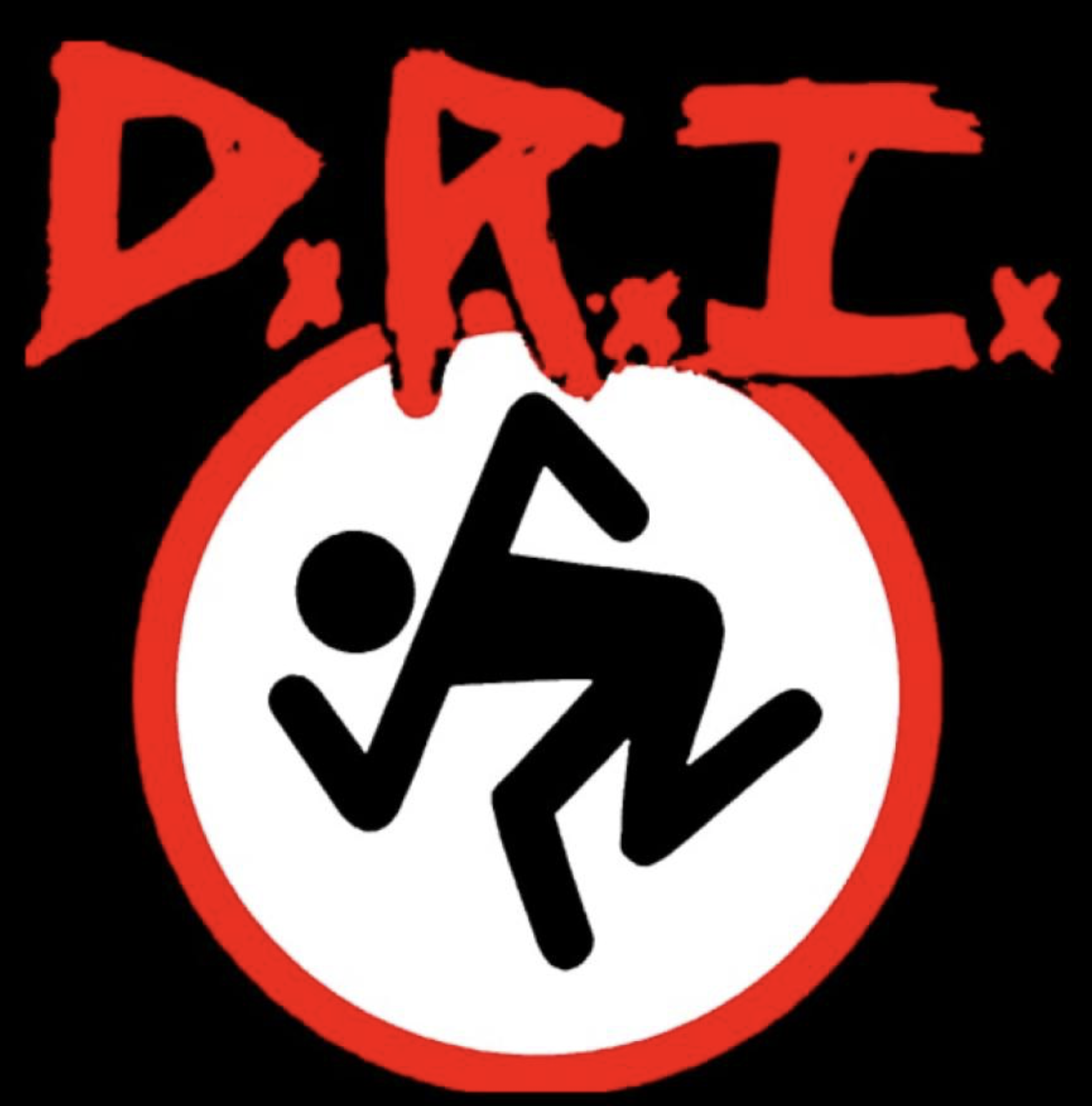 D.R.I. - Red Logo - Hooded Sweatshirt